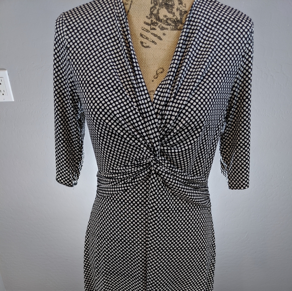 Anne Klein Ruched Front Dress